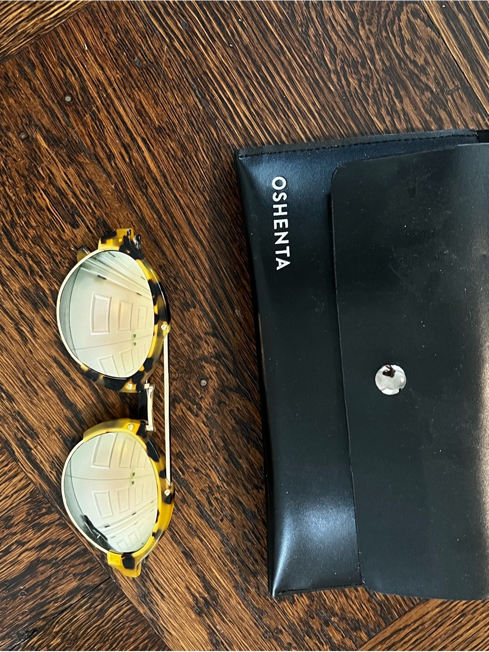 Yellow Tortoiseshell Sunglasses
